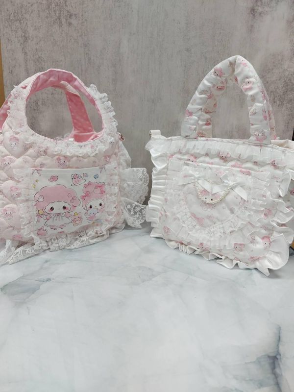 喵喵 手作手提包 可側背 27x20x12公分 / 兩款 