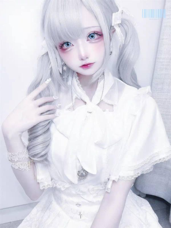 白鳥集 白色襯衫 L碼 