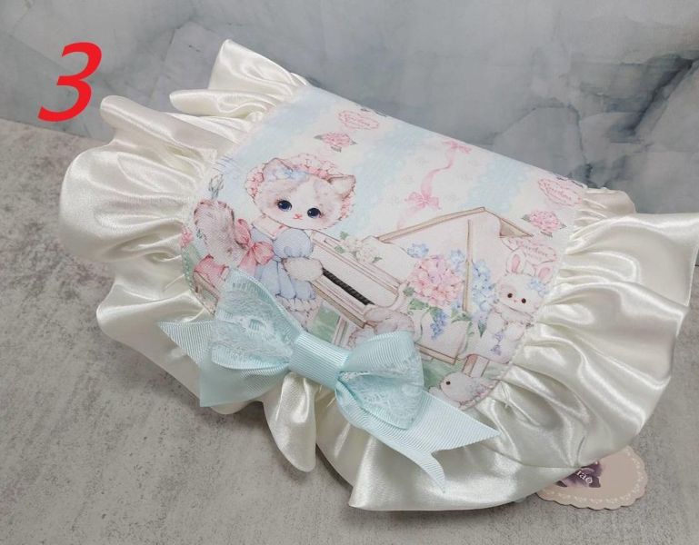 喵喵 手作化妝包 