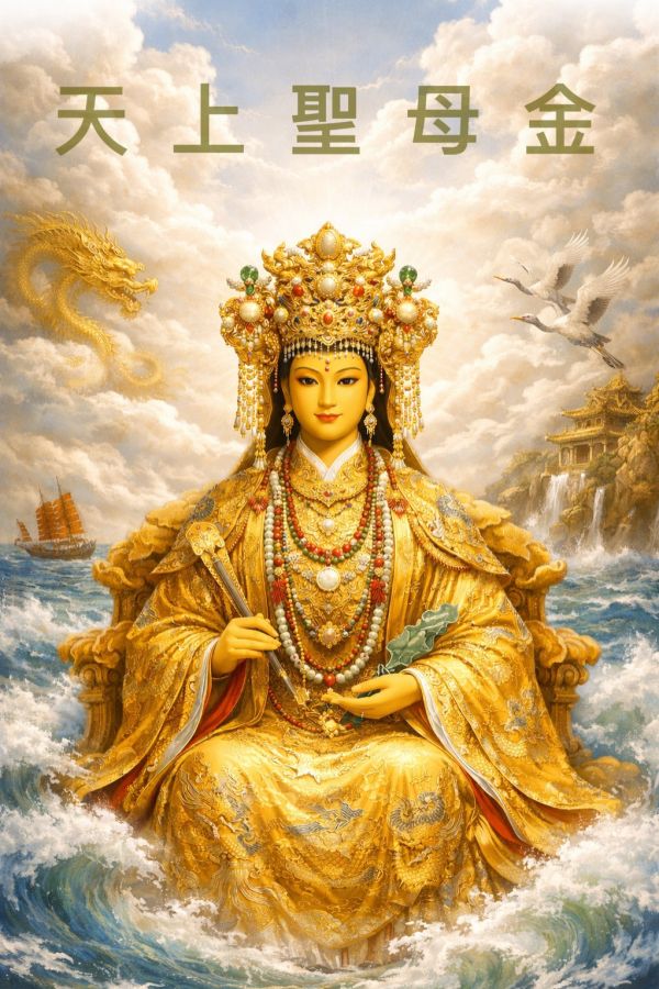 媽祖金 媽祖、天上聖母