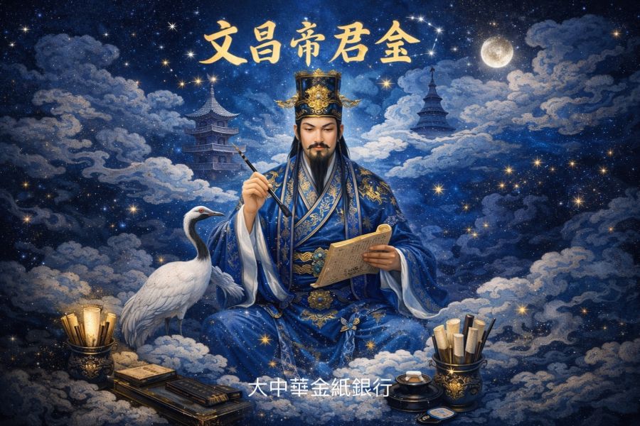 文昌帝君金 文昌帝君、文昌星