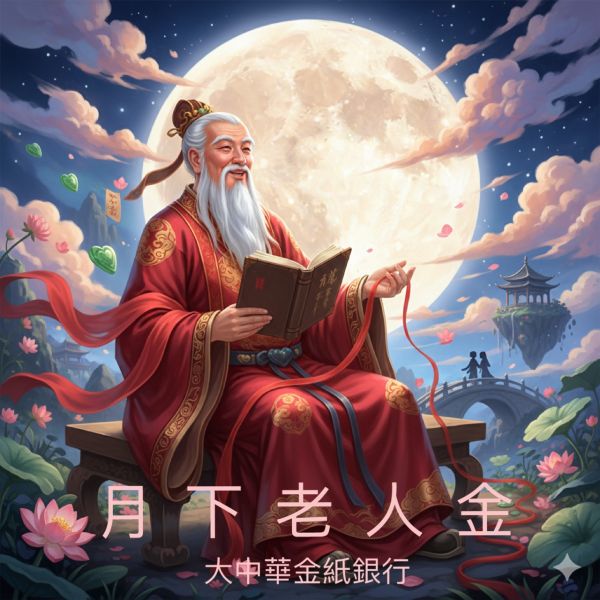 月下老人金 月下老人、月老