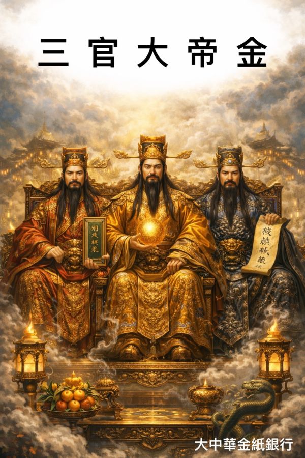 三官大帝金 三官大帝