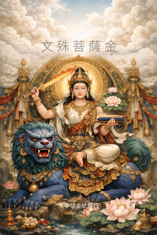 文殊菩薩金 文殊菩薩