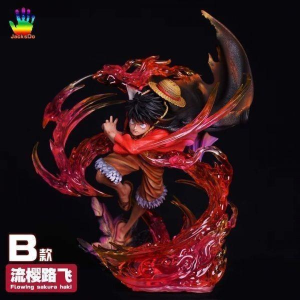 【台灣現貨】【拆擺無損展品】JacksDo 三主力 流櫻路飛/鬼之島索隆/鬼之島覺醒山治 