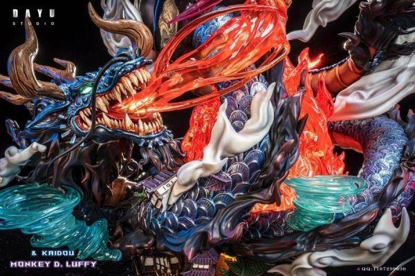 【台灣現貨】DAYU studio-尼卡路飛vs百獸凱多  橘紅凱多 S+大比例 
