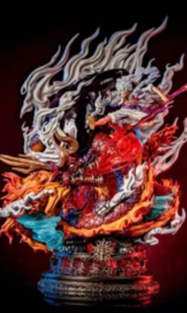 【台灣現貨】DAYU studio-尼卡路飛vs百獸凱多  橘紅凱多 S+大比例 