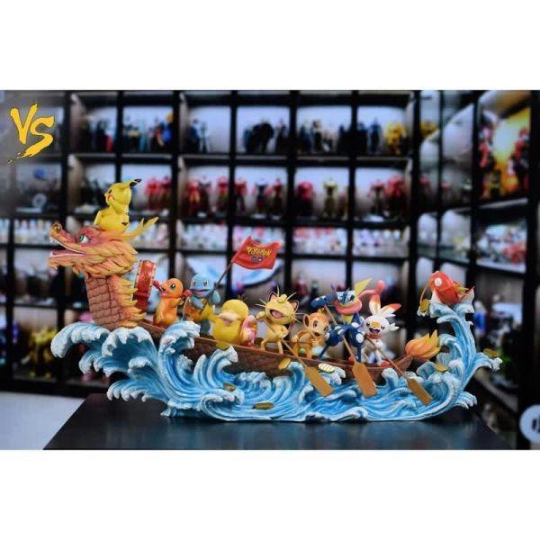 【海外現貨】VS模玩 寶可夢 劃龍舟 端午節 