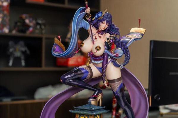 〖台灣現貨〗龍工作室 雷電將軍1.0 奶香拔刀雷電 原神系列 拆擺無損 