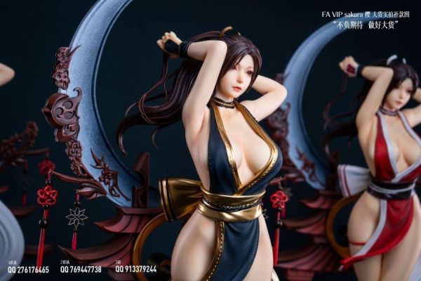 【台灣現貨】FA 不知火舞 黑金戰鬥服 