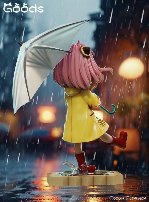【海外現貨】GOODS 穀子 間諜過家家系列-雨衣雨傘阿尼亞 