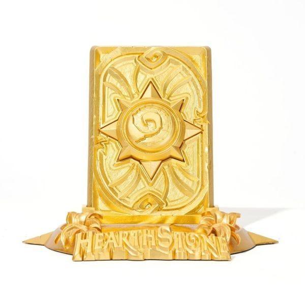 【海外現貨】HEX Collectibles 黃金挑戰卡背 爐石戰記 金屬典藏擺件 