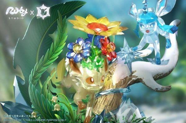 【海外現貨】布理 Ruby 寶可夢 太晶伊布之森 霜花綺夢 異色 