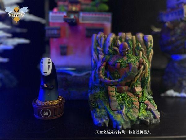 【海外現貨】【47cm】『先行送雙特典』黃蜂工作室宮崎駿經典場景之003天空之城 