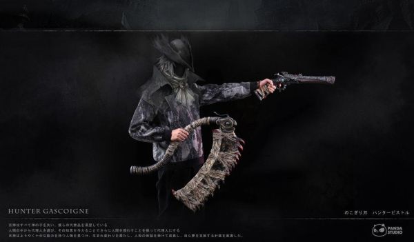 【海外現貨】Panda 首款血源私人訂單1/1武器系列 鋸肉刀&獵人手槍 獵人胸像 