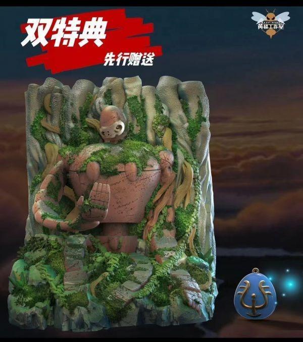 【海外現貨】【47cm】『先行送雙特典』黃蜂工作室宮崎駿經典場景之003天空之城 