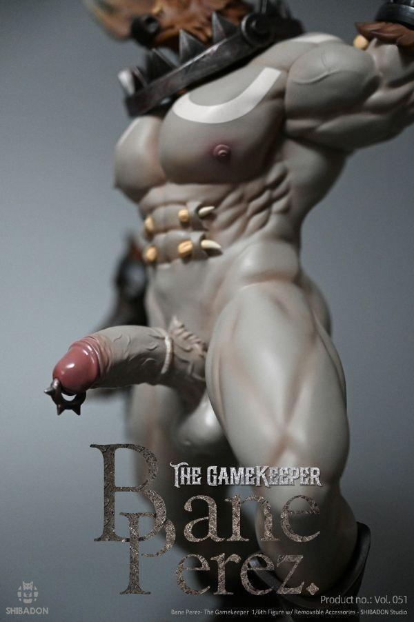 【台灣現貨-R18獸控男恥】柴丼設計 1/6 鹿頭Gamekeeper Bane Perez 遊樂場守衛 