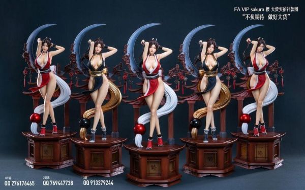 【台灣現貨】FA 不知火舞 櫻 SAKURA 紅戰鬥服 