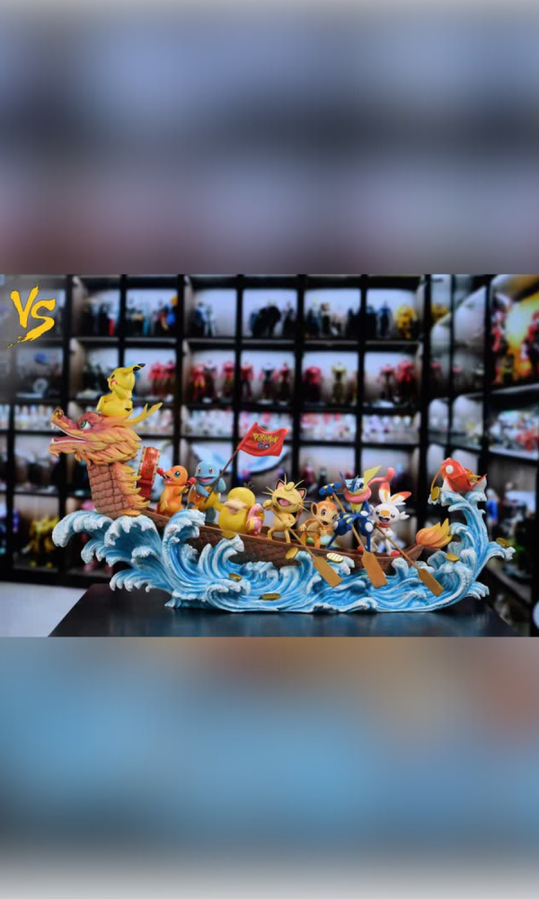 【海外現貨】VS模玩 寶可夢 劃龍舟 端午節 