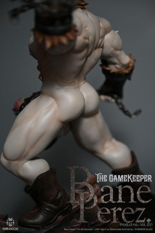 【台灣現貨-R18獸控男恥】柴丼設計 1/6 鹿頭Gamekeeper Bane Perez 遊樂場守衛 