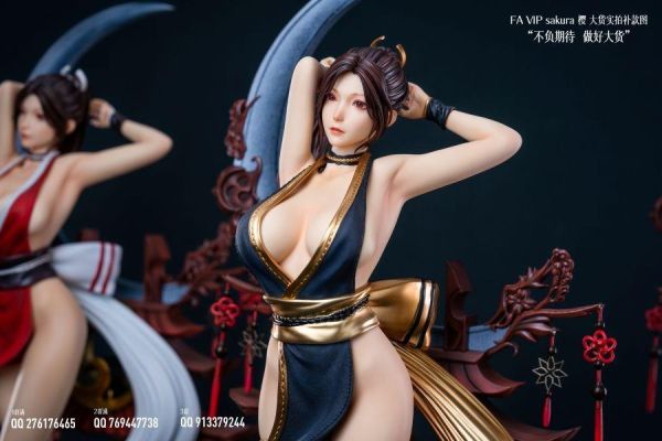 【台灣現貨】FA 不知火舞 黑金戰鬥服 