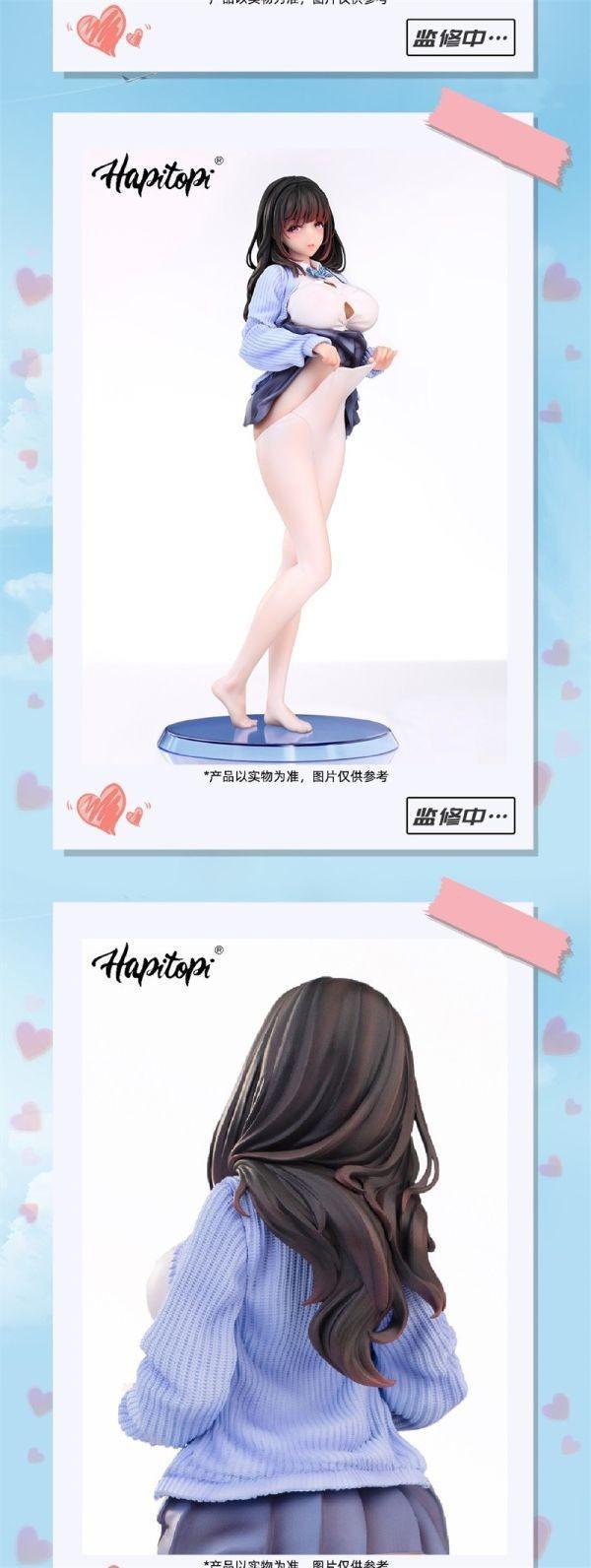 【台灣現貨】Hapitopi 浴室妹妹 追視眼&溫感漆 hitomio拾六原畫 