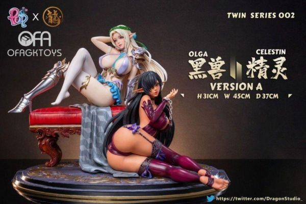 【台灣現貨】 龍 POP 雙子系列02 黑獸 精靈 套裝A款 