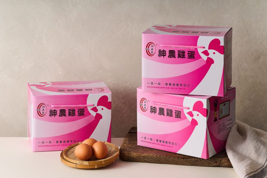 【神農雞蛋】禮盒裝(宅配4盒一件) 