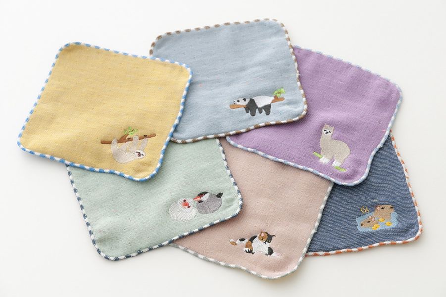 〖100%純棉刺繡毛巾手帕〗今治タオル 