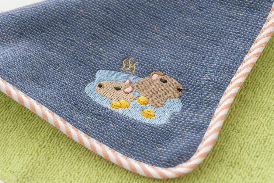 〖100%純棉刺繡毛巾手帕〗今治タオル 