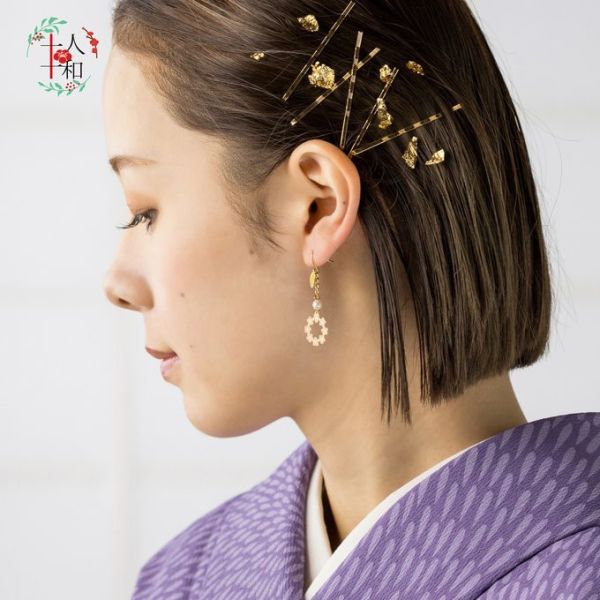 【櫻花花圈耳環】十人十和 