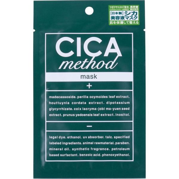 CICA method 積雪草面膜（單包裝）3入 
