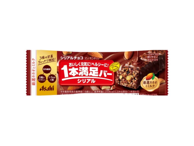 【一本滿足穀物棒】ASAHI 