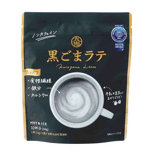 〖黑芝麻拿鐵150g〗九鬼產業 