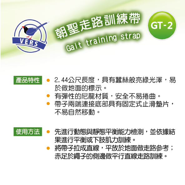 朝聖走路訓練帶+足趾評量 走路,步態訓練,朝聖走路,失志者,博司科技,VERS