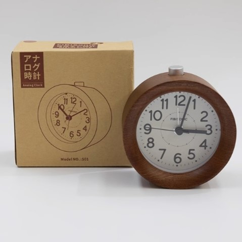 木質鬧鐘 