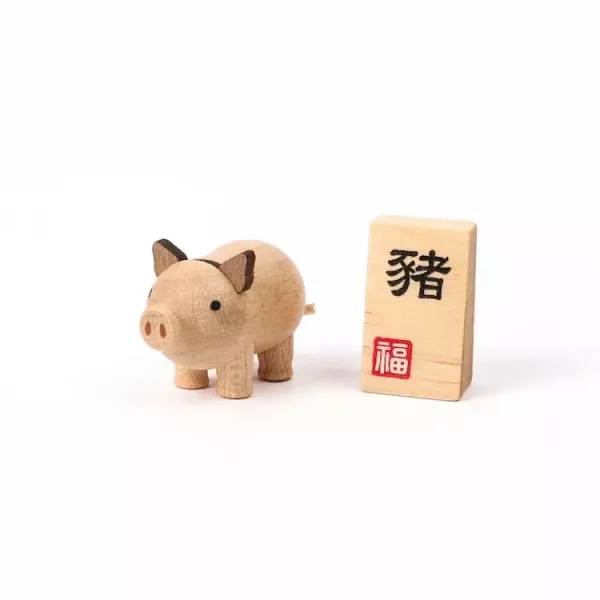 生肖．豬 小公仔 