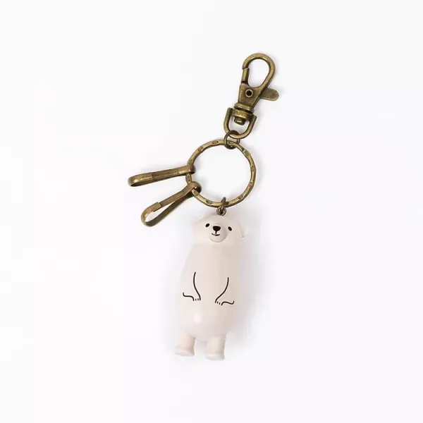 北極熊鑰匙圈 
