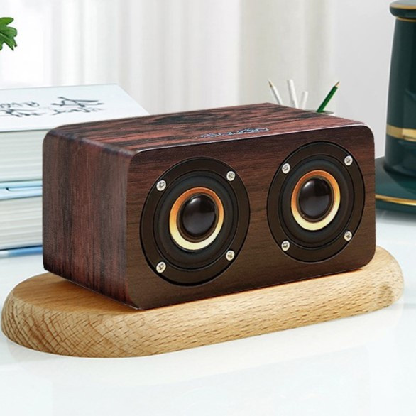 木質迷你音箱 