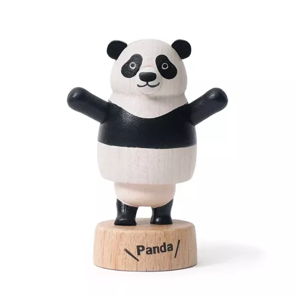 貓熊迷你彈簧擺飾 