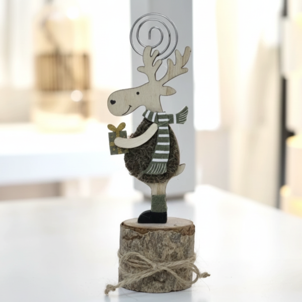 綠色馴鹿名片夾 