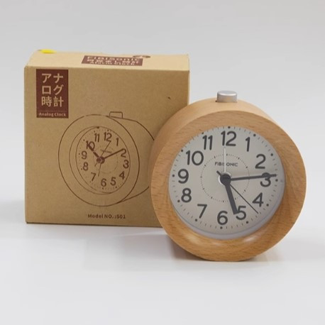 木質鬧鐘 