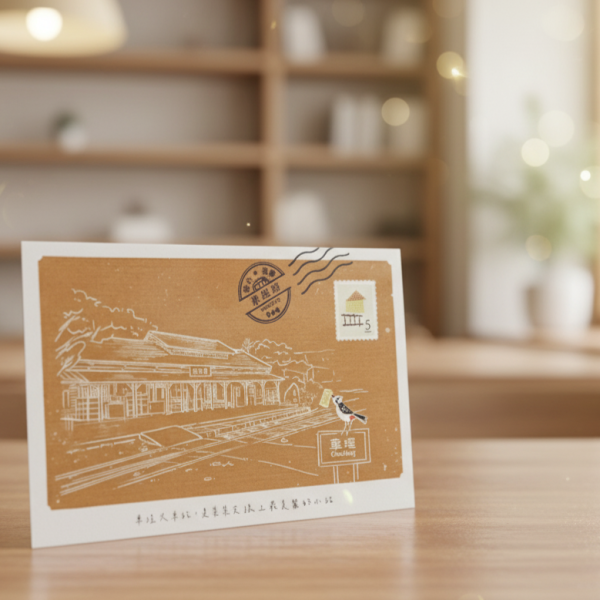 車埕限定立體明信片 