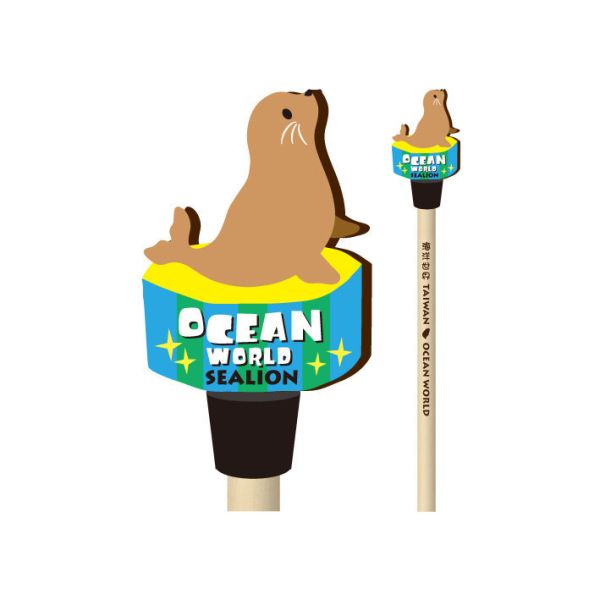 海洋動物造型原木鉛筆1 木頭客製化禮物,送朋友木製禮物,生活用品刻字訂做,一件也能做木製禮物,不撞禮的客製化禮物