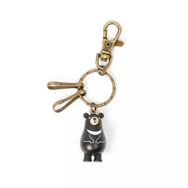 亞洲黑熊鑰匙圈 