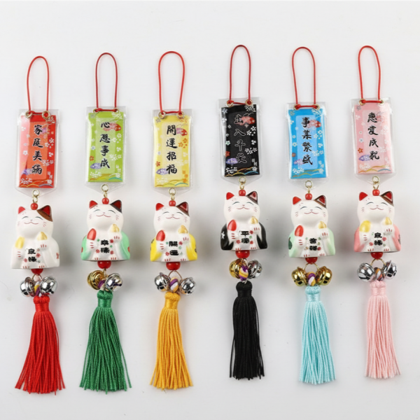 招財貓吊飾 