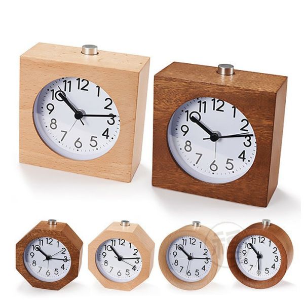 木質鬧鐘 