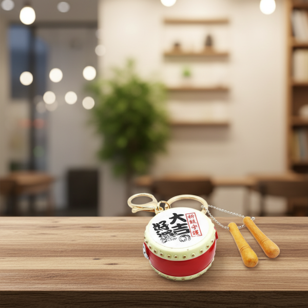 太鼓鑰匙圈1 木頭客製化禮物,送朋友木製禮物,吊飾刻字訂做,一件也能做木製禮物,不撞禮的客製化禮物