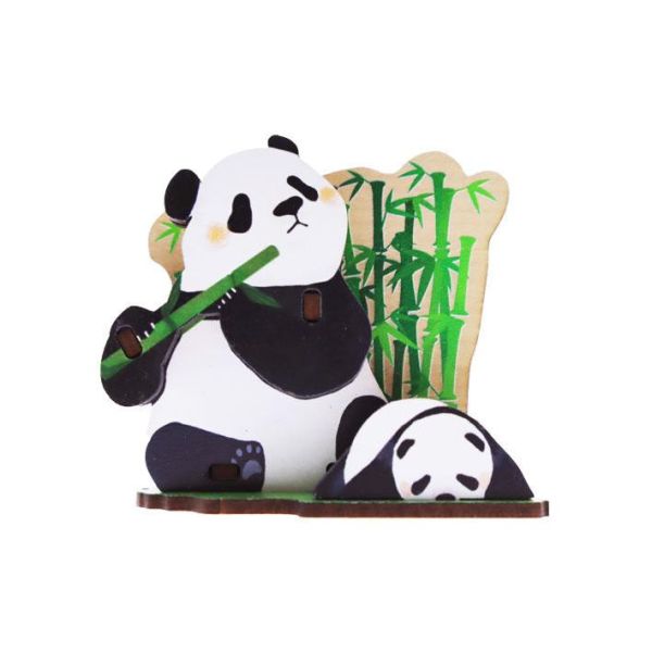 大熊貓組合名片座 木頭客製化禮物,送朋友木製禮物,生活用品刻字訂做,一件也能做木製禮物,不撞禮的客製化禮物