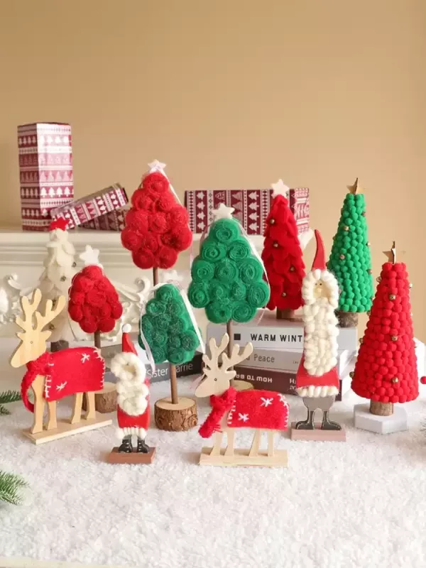 全家福聖誕擺件 